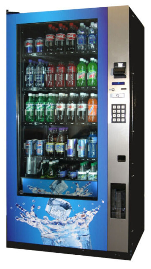 Refurbished Royal Vision Vendor RVV-500 Glass Front Soda/Bottle Machine - Image 2